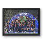 Affiche PSG Vainqueur Ligue des Champions 2025 vue principale