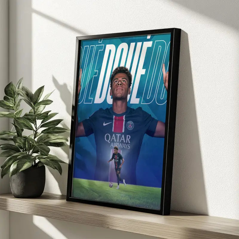 Affiche PSG Doué étagère