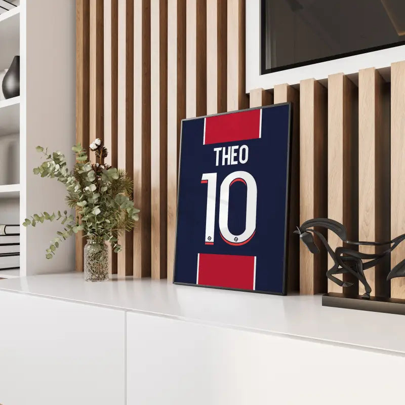 Affiche PSG Hechter – Affiche encadrée personnalisée - Cadre Perso