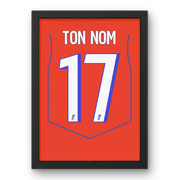 Affiche PSG Third 25/26 – Affiche encadrée personnalisée - Cadre Perso