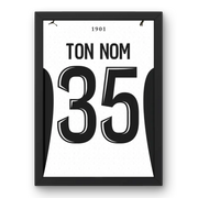 Affiche Stade Rennais Extérieur 25/26 Cadre Perso