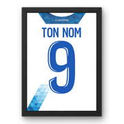 Cadre AJ Auxerre Domicile 2024-2025 Cadre Perso