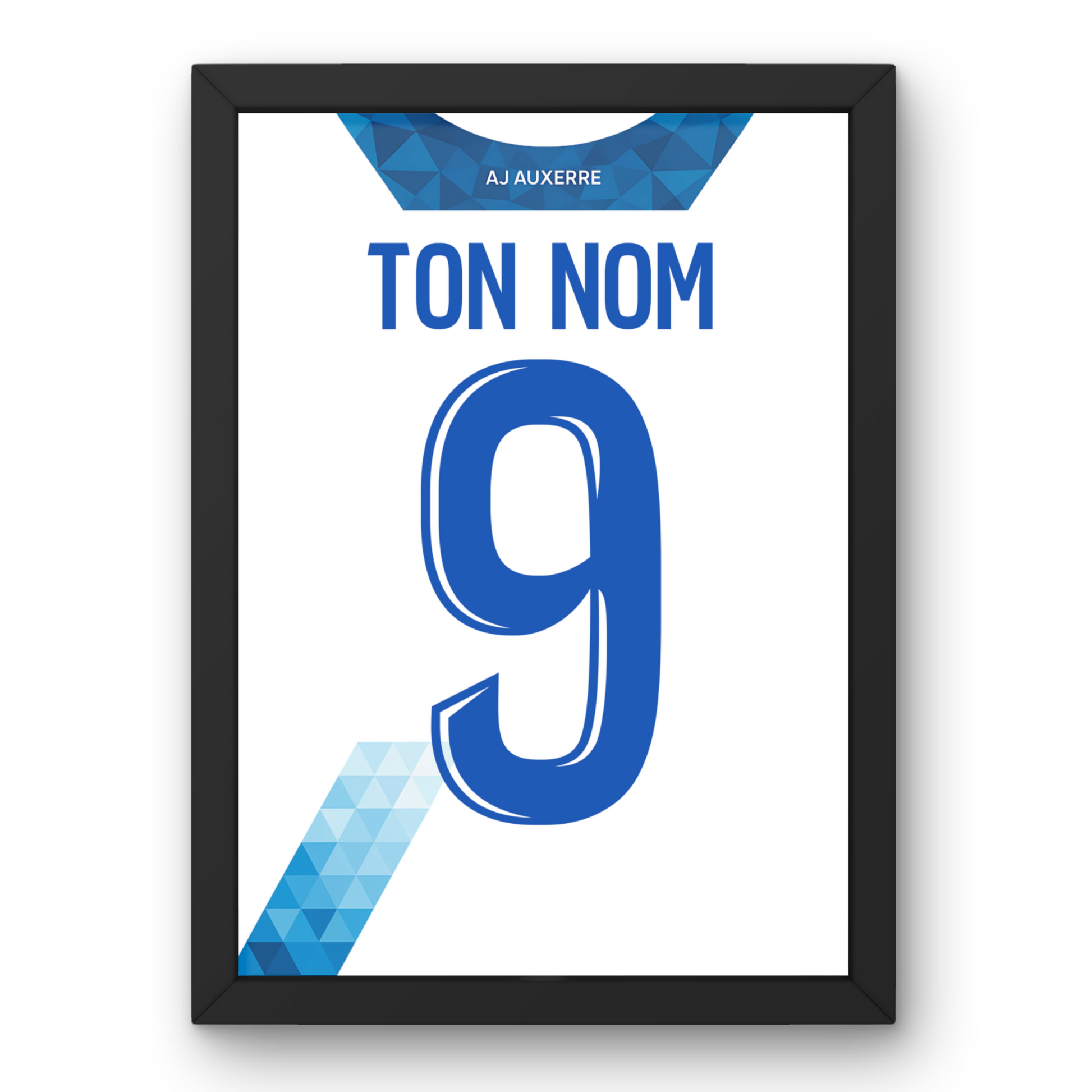 Cadre AJ Auxerre Domicile 2024-2025 Cadre Perso
