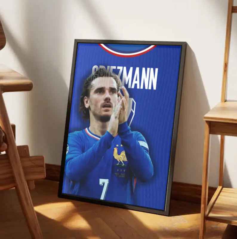 Cadre Antoine Griezmann - Équipe de France | Une Légende de la sélection nationale| Cadre Perso