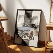 Cadre Audi RS5 - Affiche Voiture de Sport | Cadre Perso