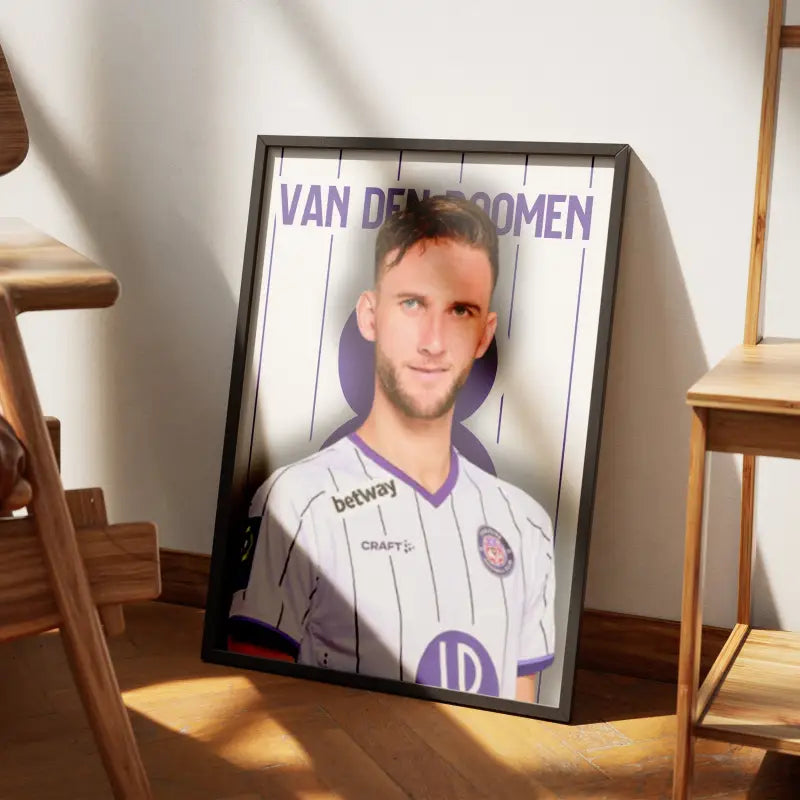 Cadre Branco van den Boomen - Le Maître du Jeu du Toulouse FC