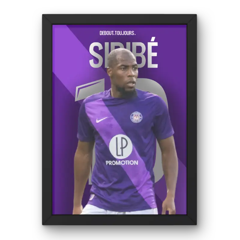 Cadre Djibril Sidibé - Le Roc du Toulouse FC