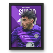 Cadre Gabriel Suazo - Le Guerrier du Toulouse FC