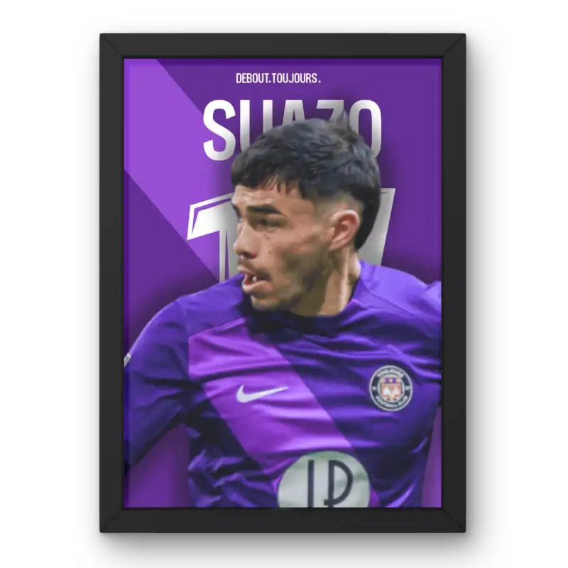 Cadre Gabriel Suazo - Le Guerrier du Toulouse FC