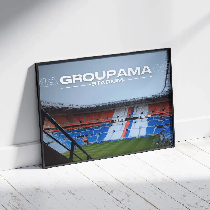 Cadre Groupama Stadium Lyon | Le Stade des Gones | Cadre Perso