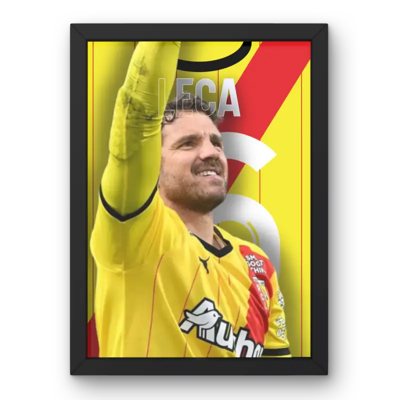 Cadre Jean-Louis Leca - Gardien du RC Lens | Affiche Personnalisée | Cadre Perso