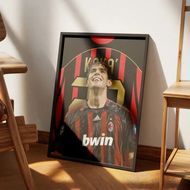 Cadre Kaká - L'Étoile du Milan AC 2006 | Affiche Personnalisée | Cadre Perso