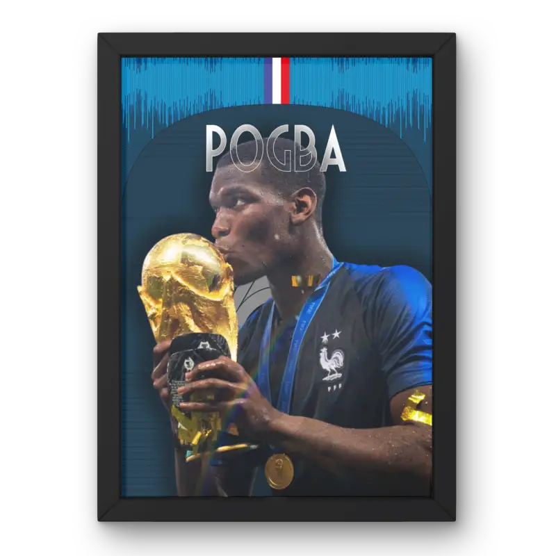 Cadre Paul Pogba - France | Champion du Monde 2018 | Cadre Perso