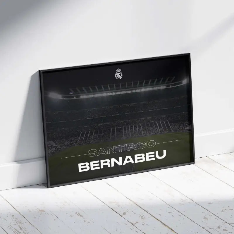 Cadre Santiago Bernabéu | L'Emblème du Real Madrid | Cadre Perso