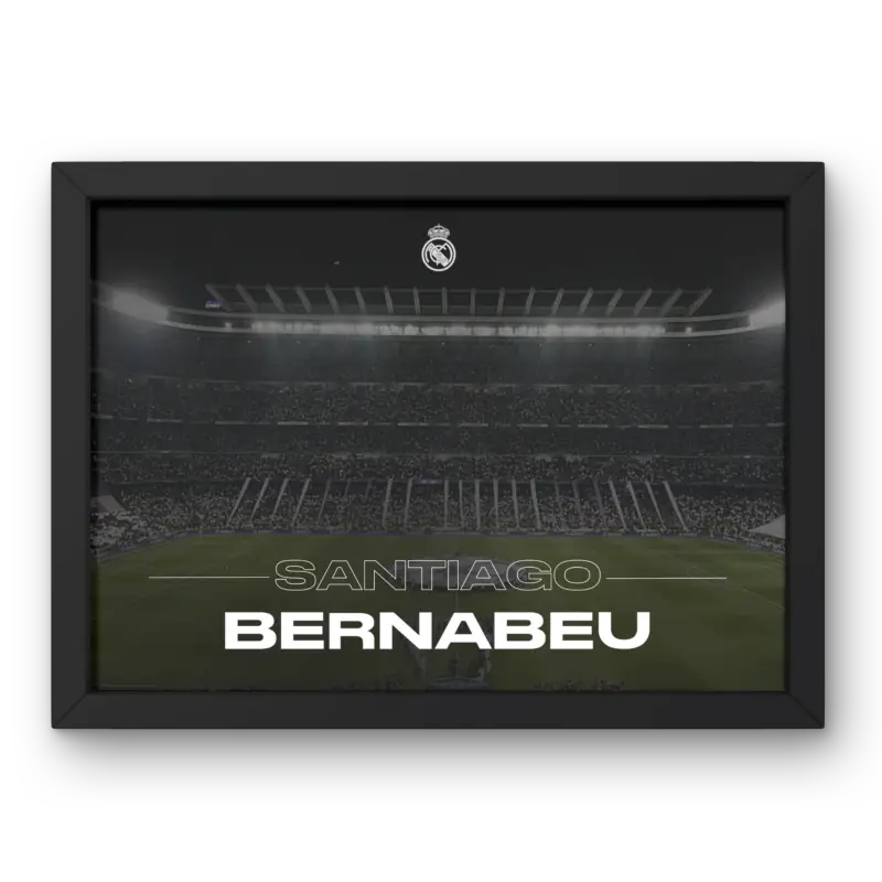 Cadre Santiago Bernabéu | L'Emblème du Real Madrid | Cadre Perso