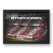 Cadre Stade Saint-Symphorien Metz | Emblème du Football Messin | Cadre Perso