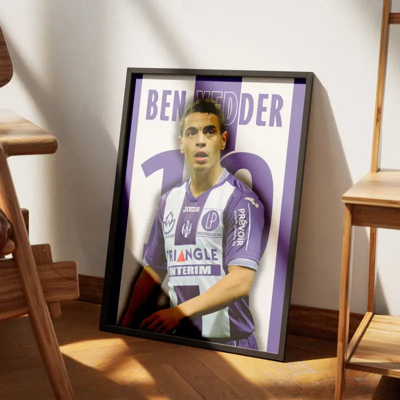 Cadre Wissam Ben Yedder - Légende du Toulouse FC