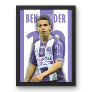 Cadre Wissam Ben Yedder - Légende du Toulouse FC