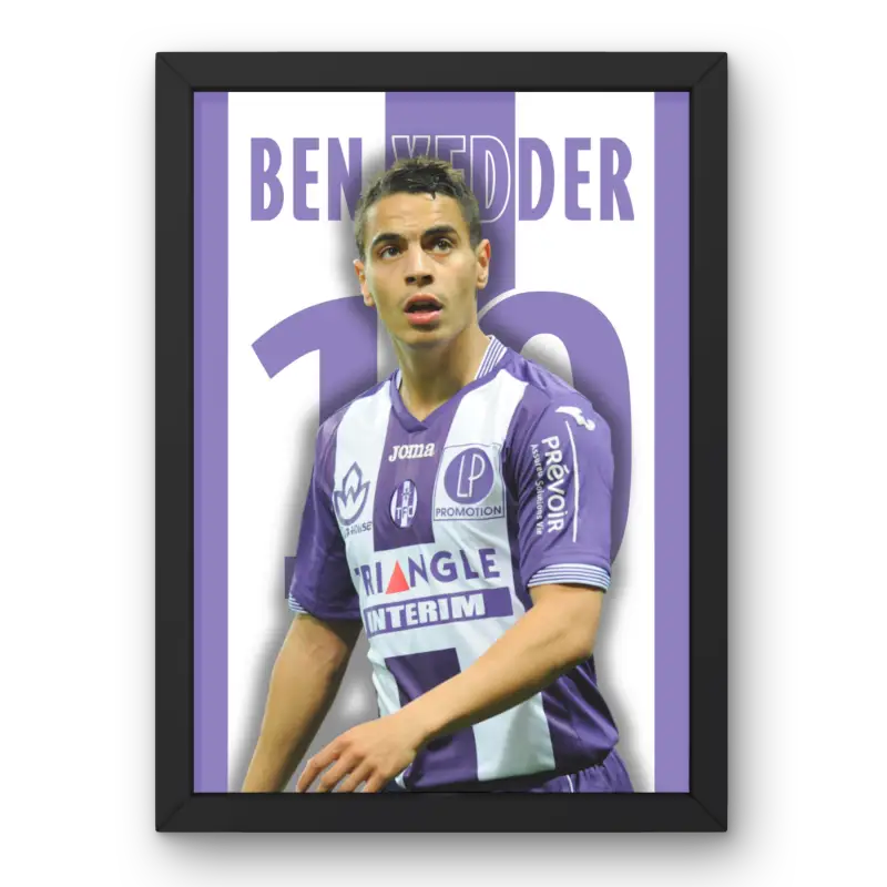 Cadre Wissam Ben Yedder - Légende du Toulouse FC