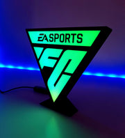 Lampe 3D EAFC – Logo du jeu EA Sports FC Cadre Perso