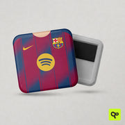 Magnet football FC Barcelone maillot domicile 2025/2026 - avant et arrière