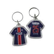 Porte-Clé PSG Collector - Victoire LDC 2025 – Affiche encadrée personnalisée - Cadre Perso