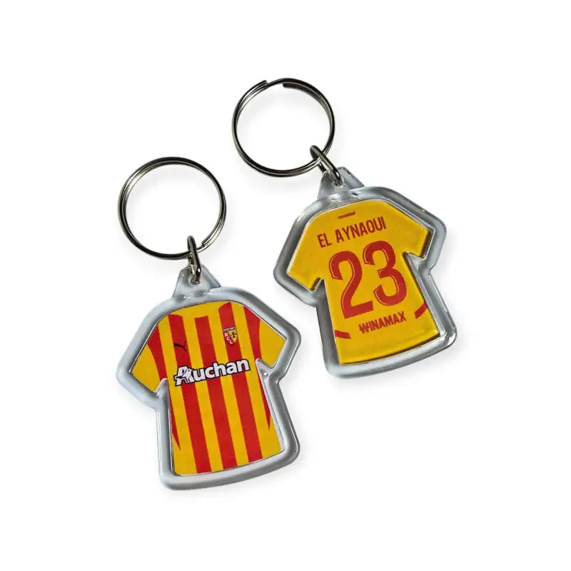 Porte-Clé RC Lens Domicile 2024-2025 – Affiche encadrée personnalisée - Cadre Perso