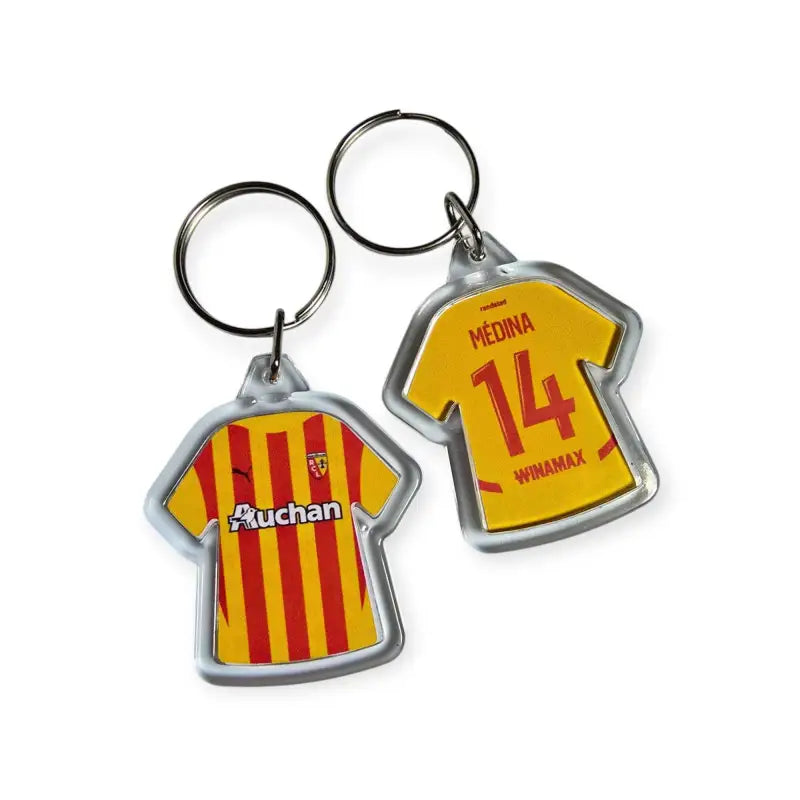 Porte-Clé RC Lens Domicile 2024-2025 – Affiche encadrée personnalisée - Cadre Perso