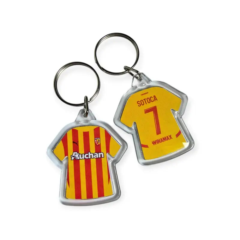 Porte-Clé RC Lens Domicile 2024-2025 – Affiche encadrée personnalisée - Cadre Perso