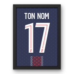 Cadre PSG Domicile 2025-2026 Cadre Perso