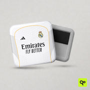 Magnet football Real Madrid maillot domicile 2025/2026 - avant et arrière