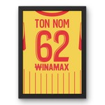 Cadre RC Lens Domicile 25-26 Cadre Perso