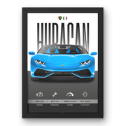 Affiche Lamborghini Huracán